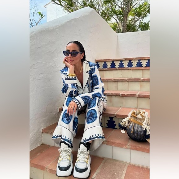 NWT ZARA SS24 PRINTED SHIRT ZW COLLECTION 2792/137 014/003 - Picture 9 of 15